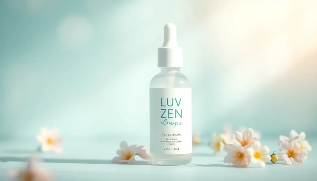 Buy zen drops to reduce stress and promote relaxation with natural ingredients in a soothing bottle.