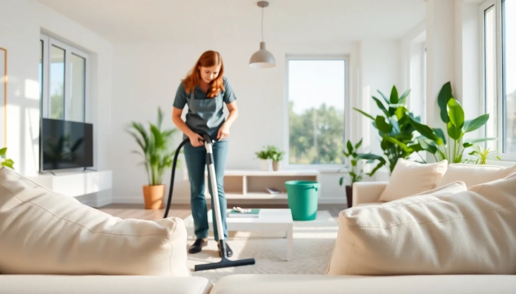 Providing bond cleaning Brisbane services in a bright, organized living space for maximum satisfaction.