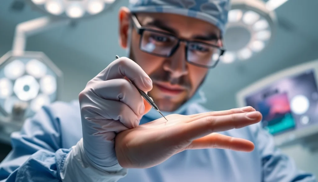 Hochpräzises Handchirurgie Braunschweig Verfahren durch erfahrenen Chirurgen.